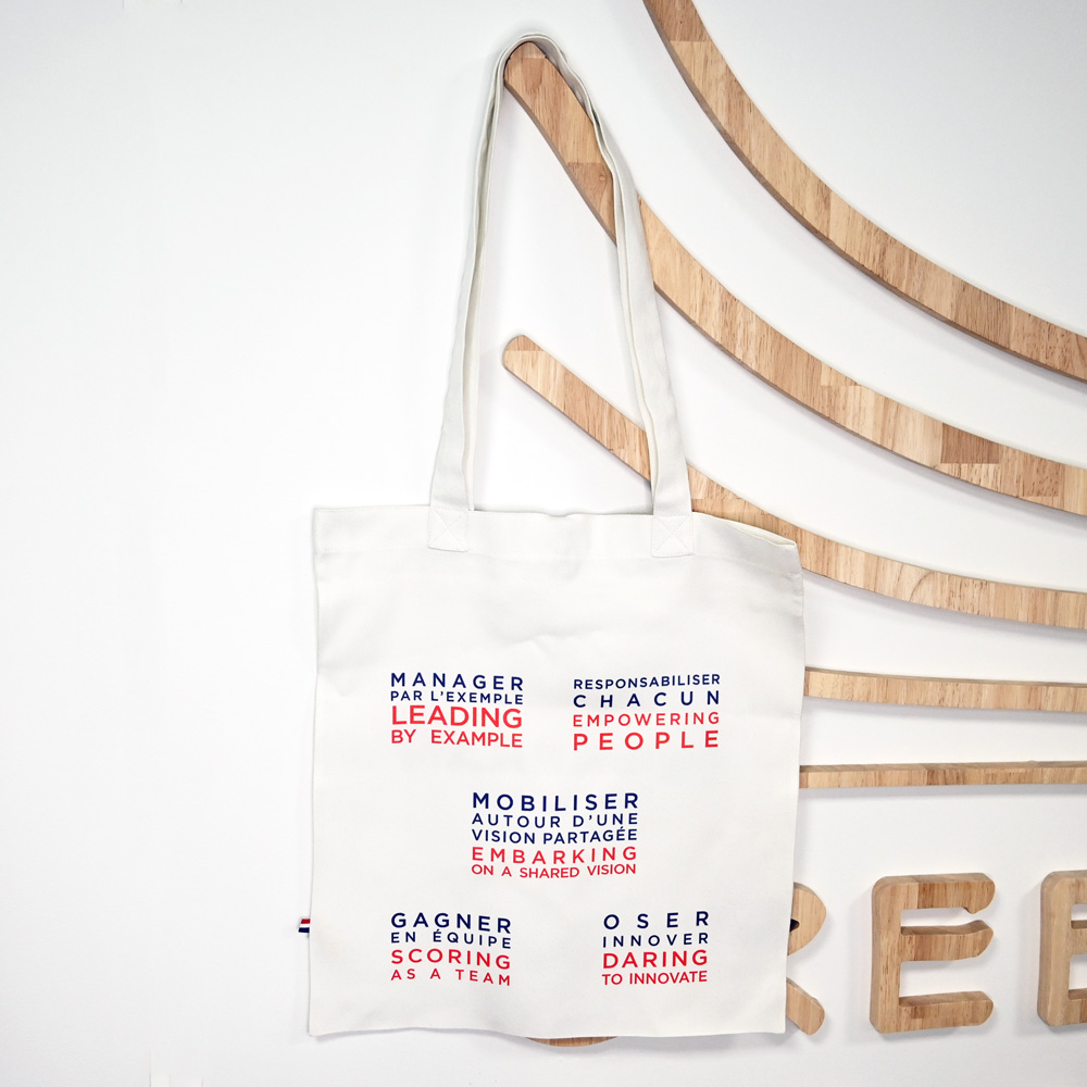 Tote bag Aqaba - SEAQUAL éco-conçu en France personnalisable - 