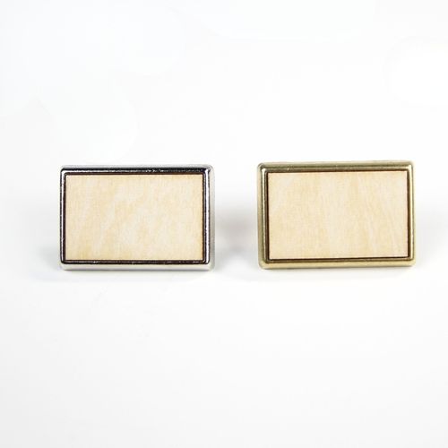 Pin's RECTANGLE Bois - France
