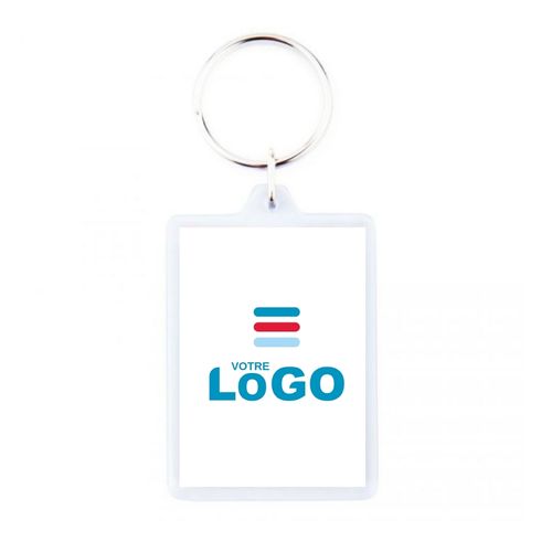 Porte-clé rectangulaire - France