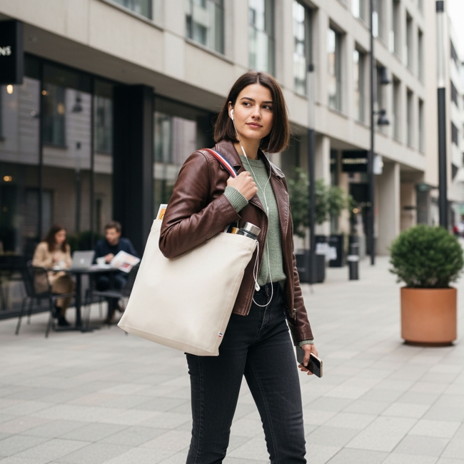 Tote bag coton fabriqué en France