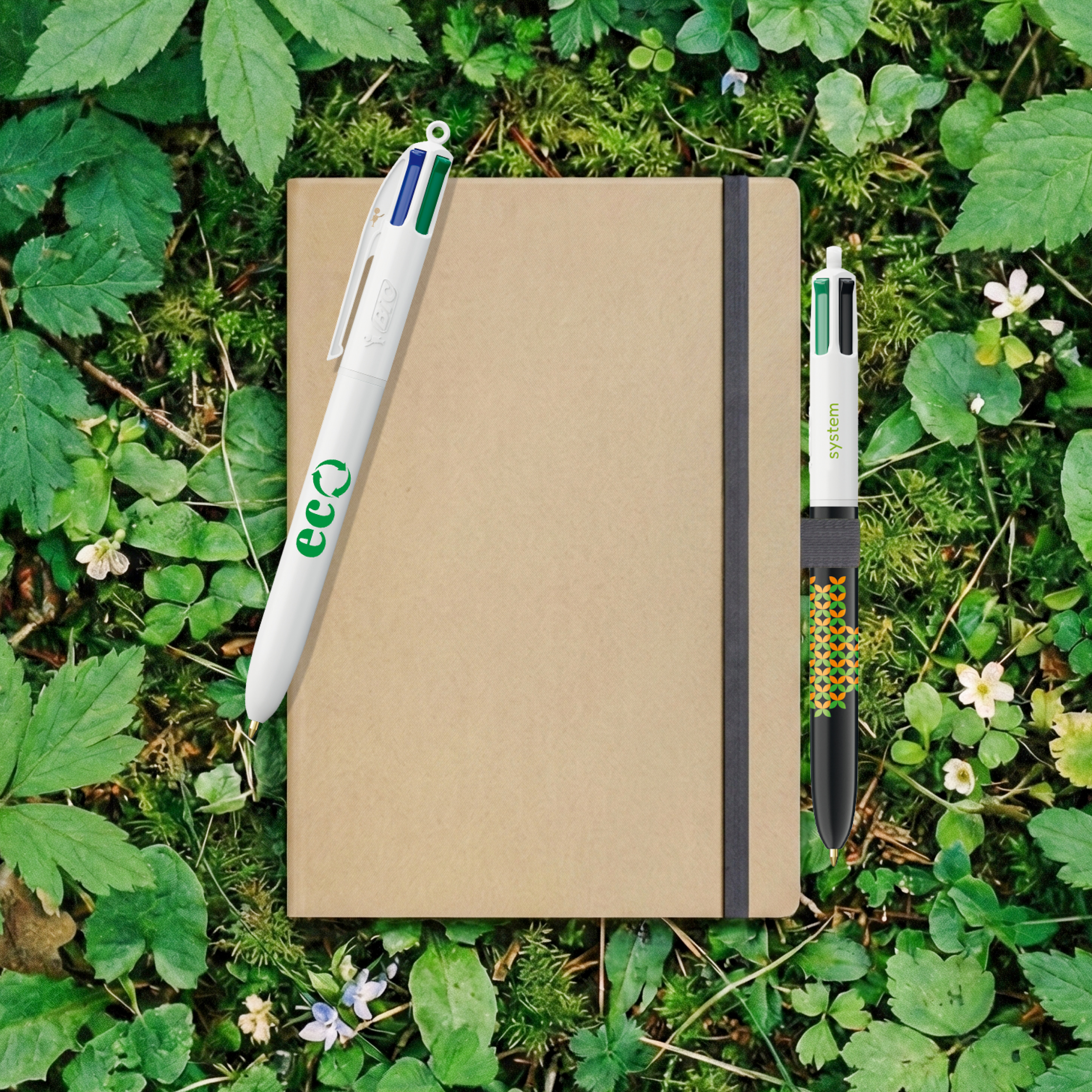 Stylo BIC® 4 Couleurs® ECO personnalisable