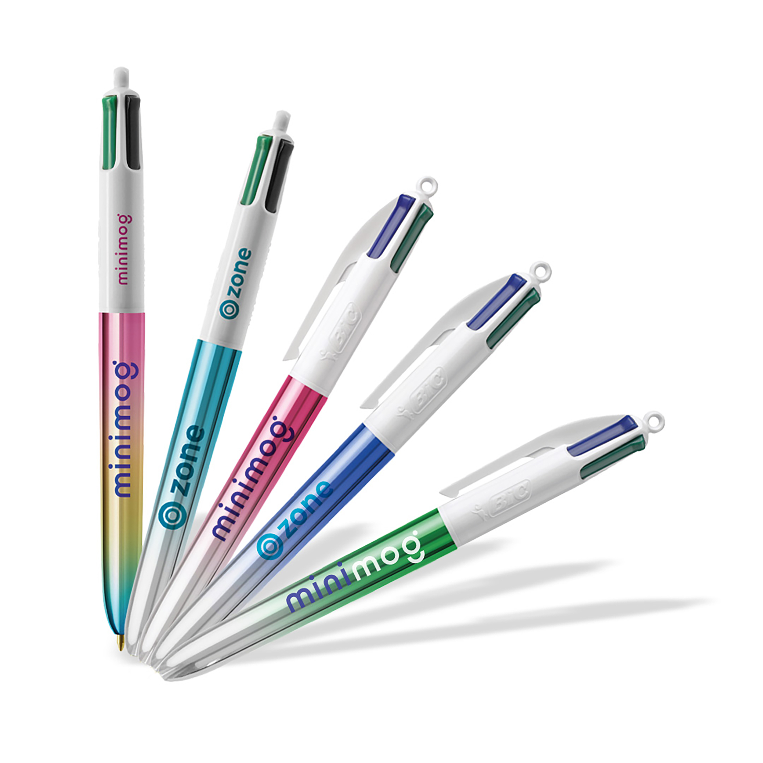 Stylo BIC® 4 Couleurs® Gradient personnalisable