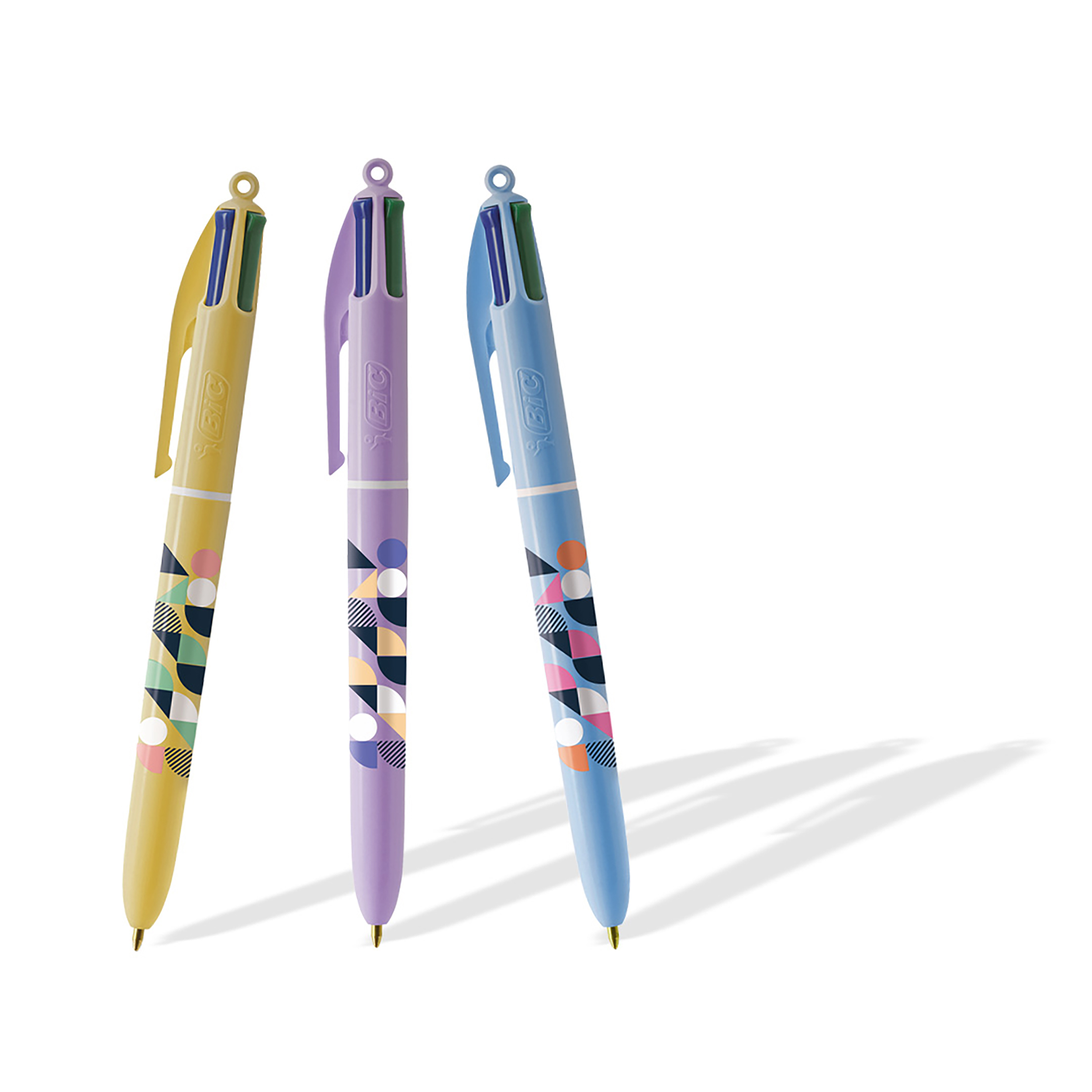 Stylo BIC® 4 Couleurs® Pastel personnalisable