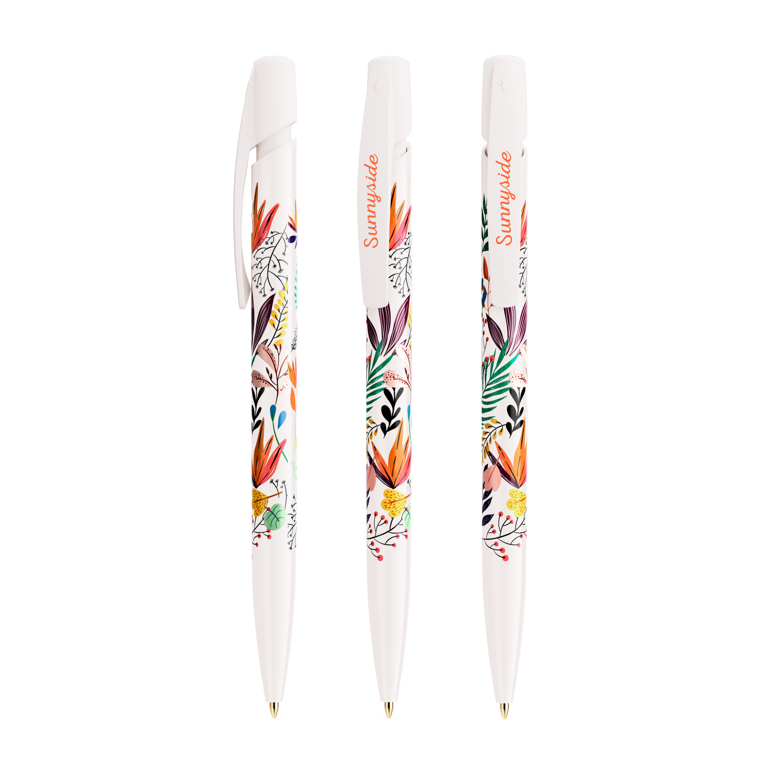 Stylo BIC® 4 Couleurs Wood Style personnalisable