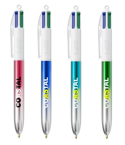 Stylo BIC® 4 Couleurs® Bicolor personnalisable