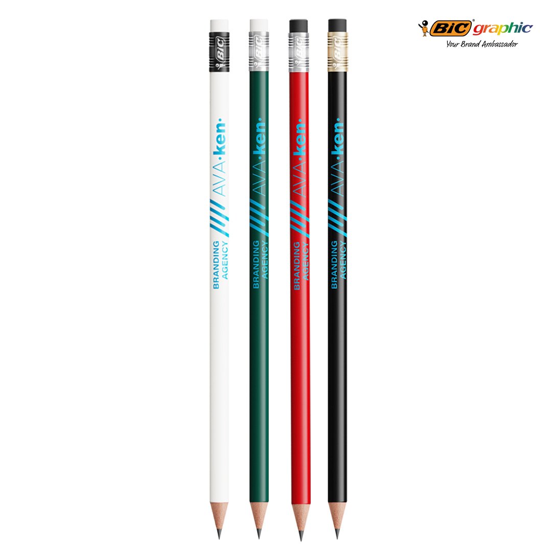 Crayon BIC® Evolution® Ecolutions® avec gomme personnalisable - vue principale
