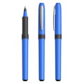 Bleu clair - Chrome - encre noire