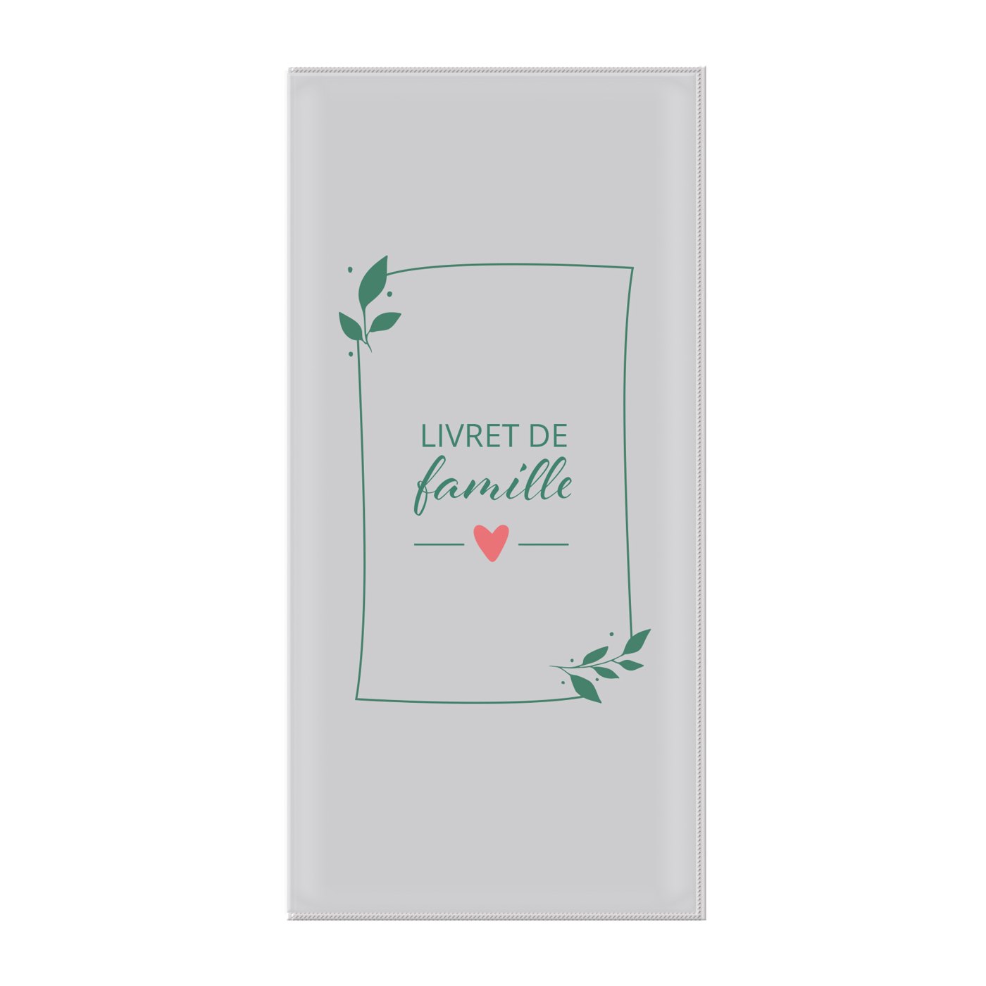 Couv livret de fam PVC mat