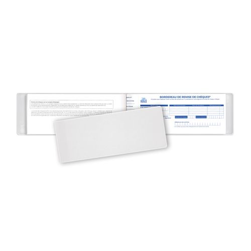 Porte-chequier PVC standard