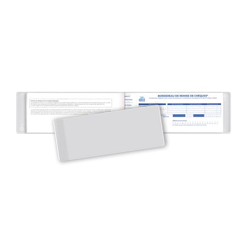 Porte-chequier PVC mat