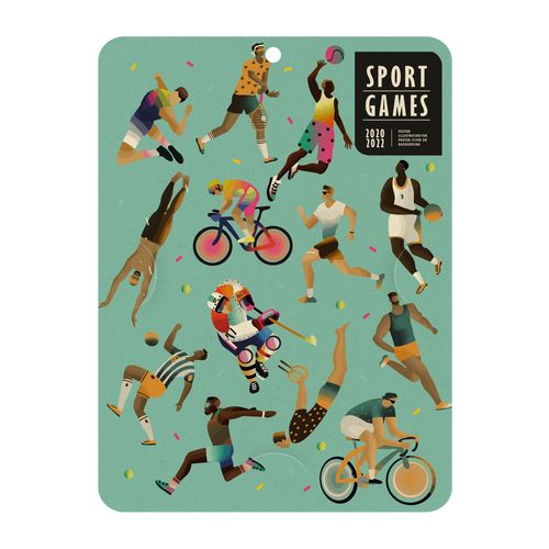 Porte badge bagasse A6