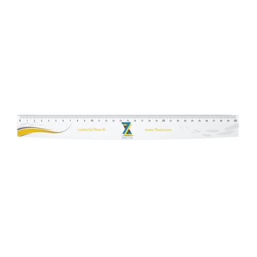 Règle 30cm en pmmare EP 5mm