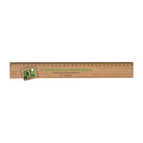 Règle bambou 30cm à la forme