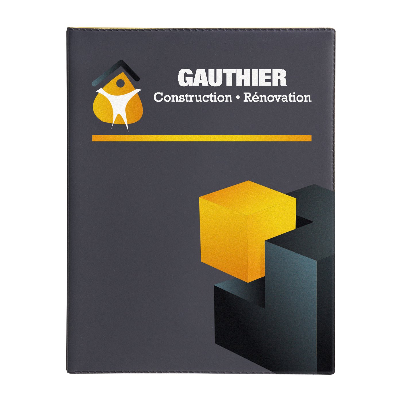 Conférencier A5 PVC mat