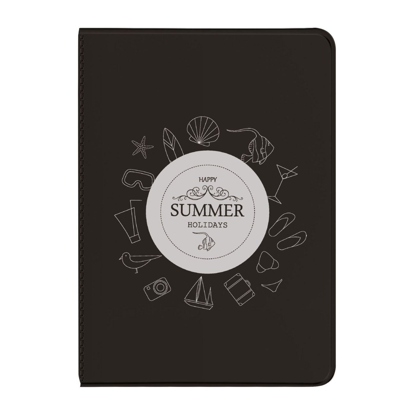 Couverture passeport PVC mat