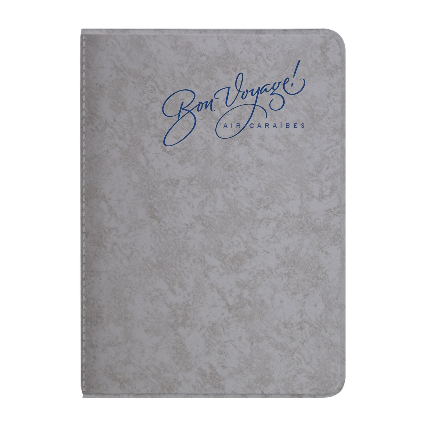 Couv passeport PVC marbre