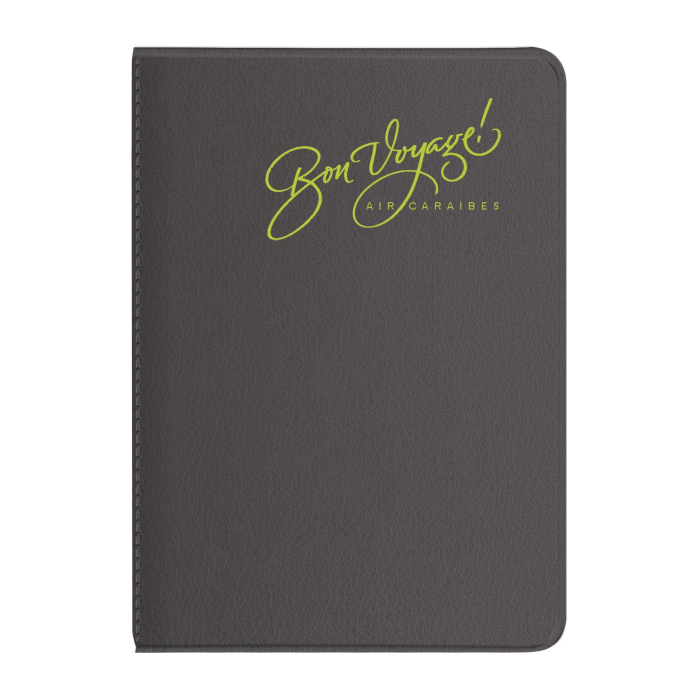 Couv passeport PVC imit° cuir