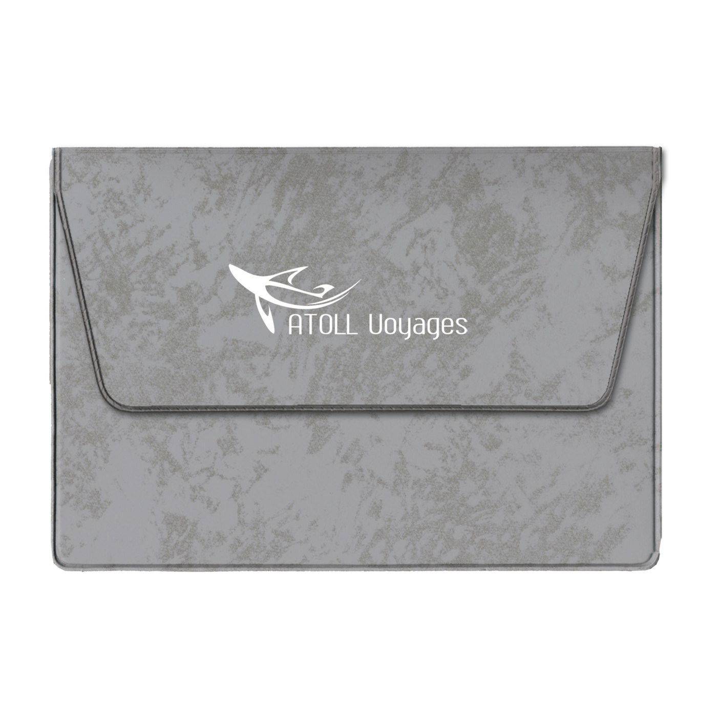 Pochette voyage 2 p PVC marbre
