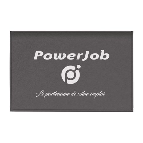 Étui 2 cartes PVC imit° cuir