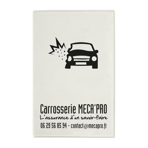 Porte-carte grise PVC mat