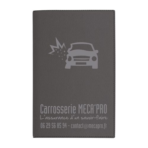 Porte-carte grise imitation cuir