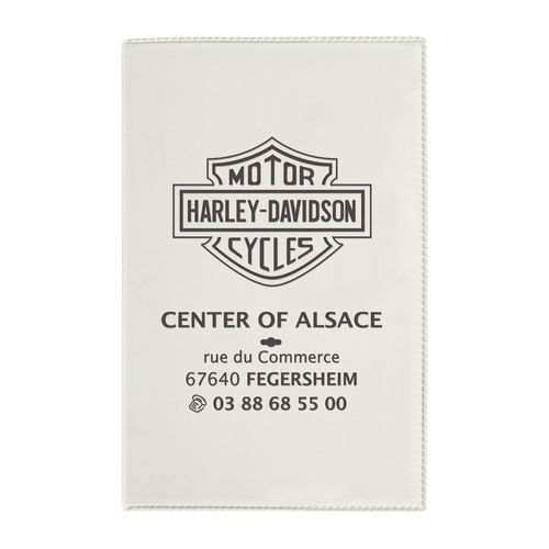 Porte-carte grise PVC mat