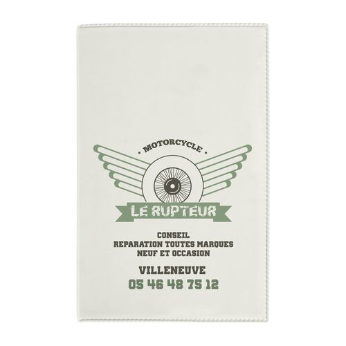 Porte-carte grise PVC mat
