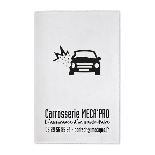 Porte-carte grise PVC standard