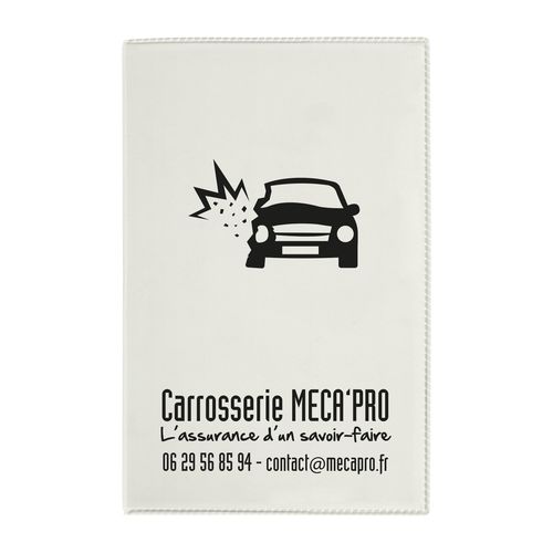 Porte-carte grise PVC mat