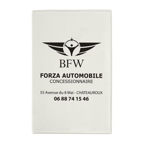 Porte-carte grise PVC mat