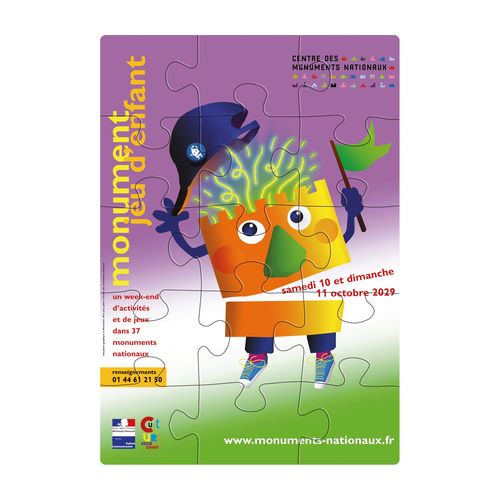 Puzzle magnétique 10x14,35cm