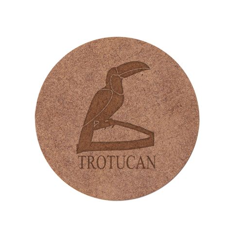 Badge bois <25cm² à la forme