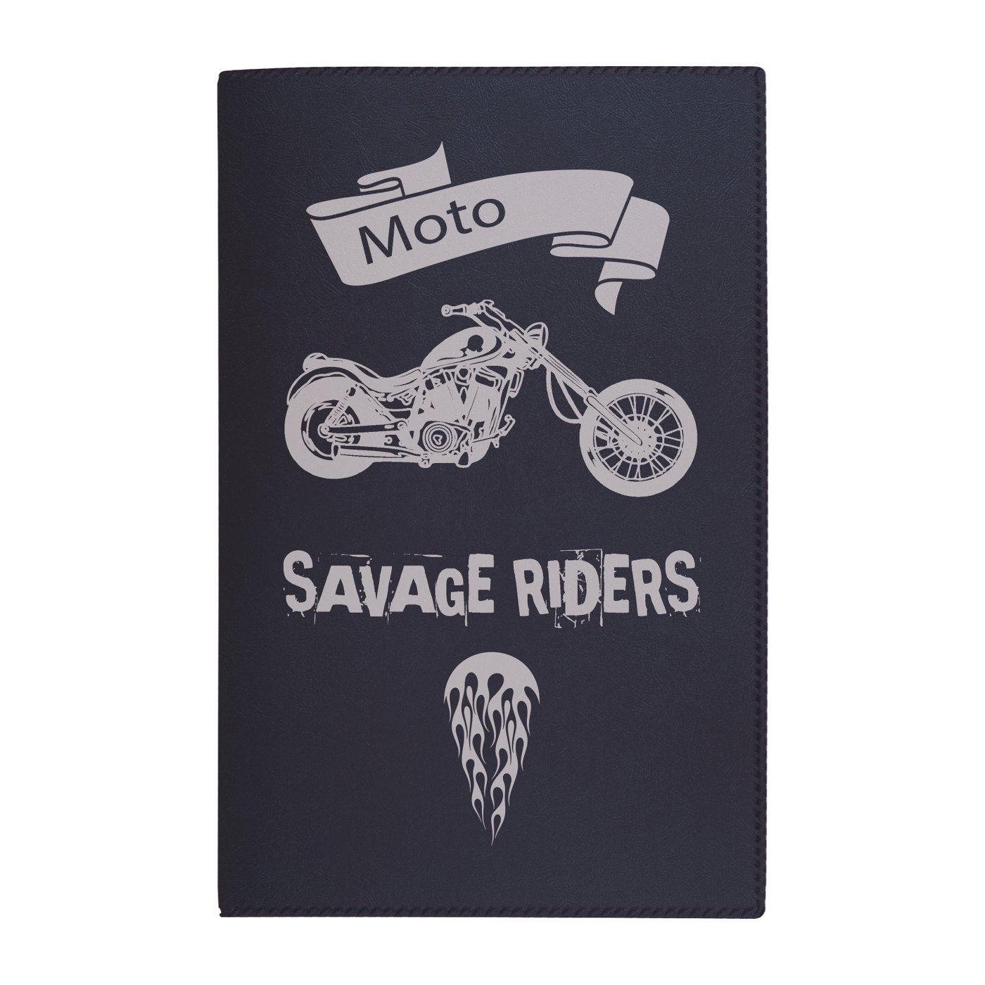 Porte-carte grise standard personnalisable - vue principale