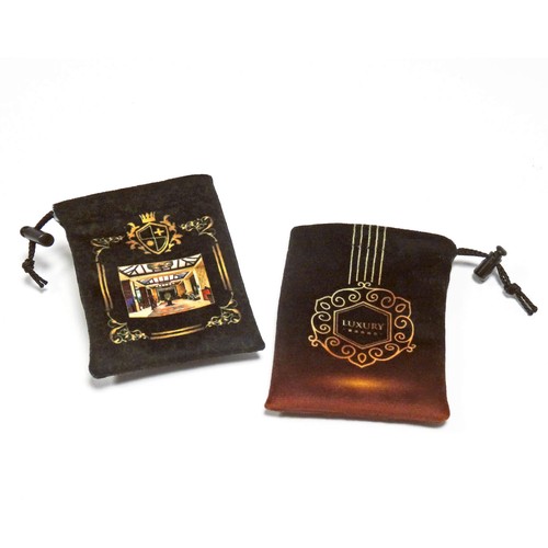 Pochon velours 100x80mm personnalisable