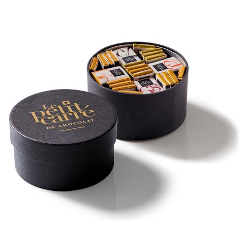 Coffret Harmonie 40 carrés de chocolat personnalisable - vue principale