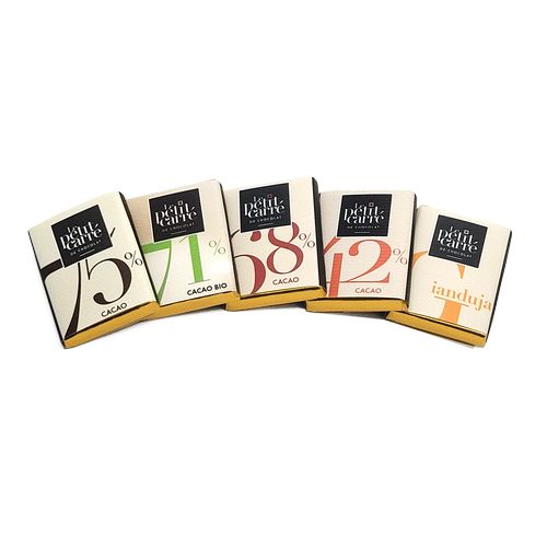 Carré 5g chocolat au lait 42% de cacao