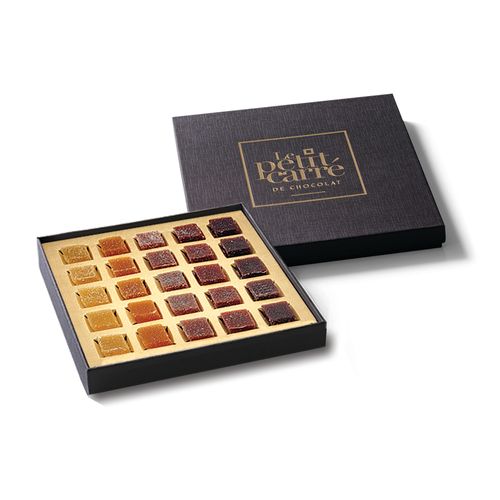 Coffret Caprice personnalisé 25 pâtes de fruits