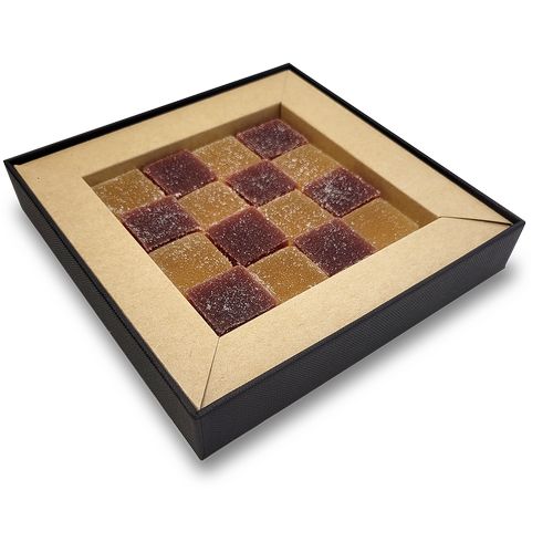 Coffret Douceur personnalisé 16 pâtes de fruits