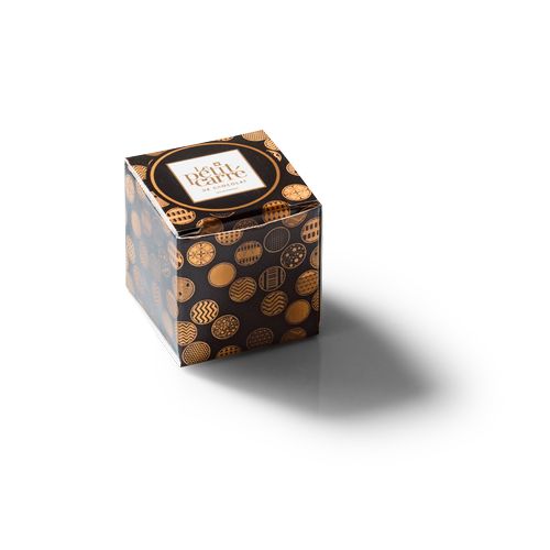 Dé 6 carrés de chocolat noir