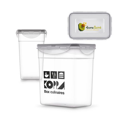 Boite repas ou rangement 1.5l avec couvercle