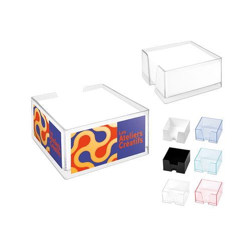 Support bloc papier papier 89x89x42mm