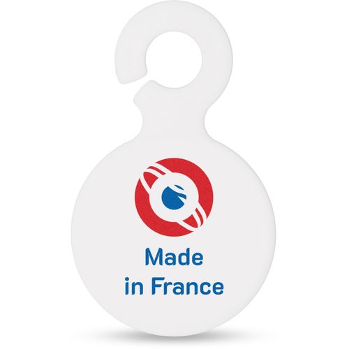 Porte-clés jeton en plastique bio-sourcé