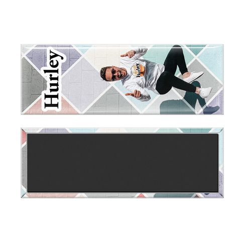 Magnet bouton rectangle