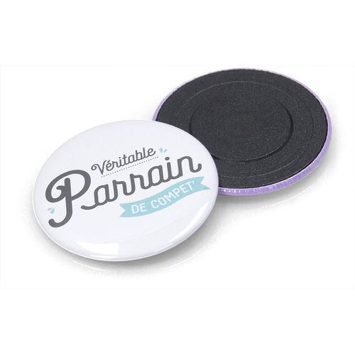 Magnet bouton rond