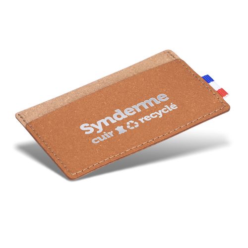 Porte carte en synderme