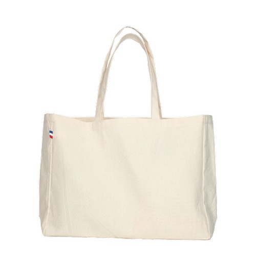 Tote bag Gaëtan écru personnalisable