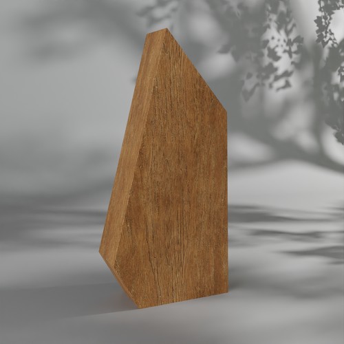 Trophée en bois sur mesure
