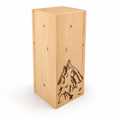 Trophée en Épicéa