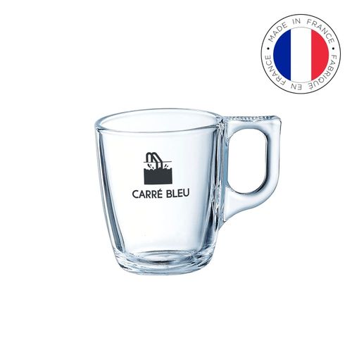 Tasse à café en verre 9cl
