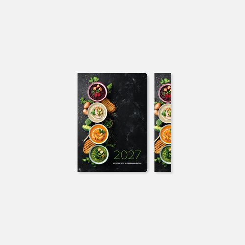 Agenda A15 souple broché gastronomie N°253